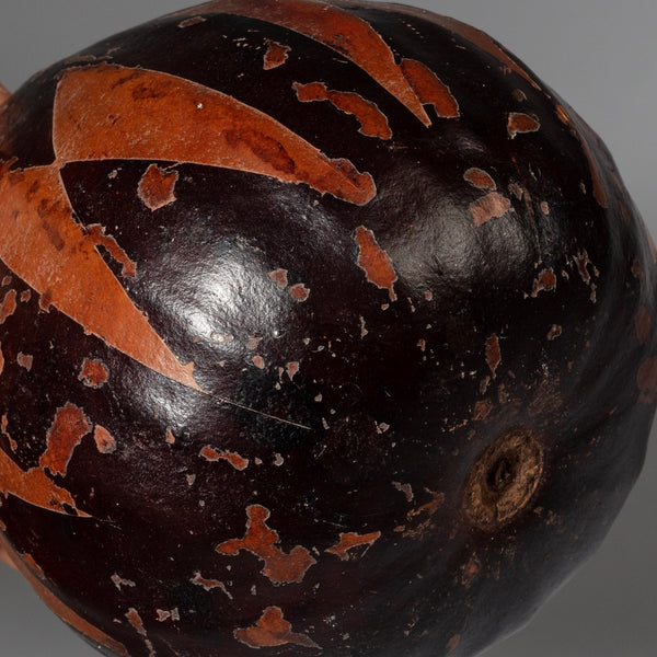 A WELL PATINATED GOURD SNUFF CONTAINER, ZULU TRIBE S AFRICA ( No 1483)