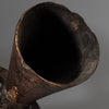 AN OLD ENGRAVED WOODEN DRUM FROM PAPUA NEW GUINEA EX UK COLL.( No 1480 )