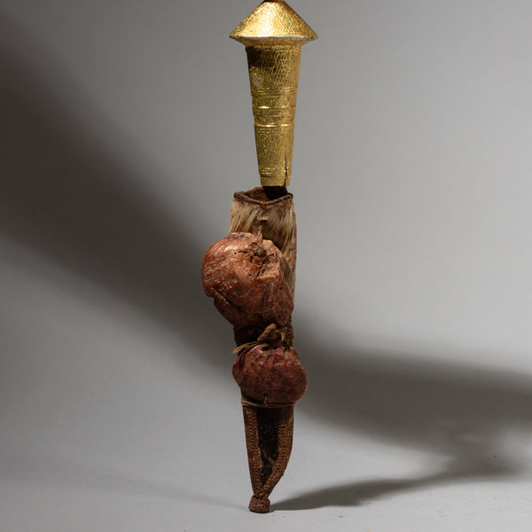 A REFINED CHIEFS DAGGER FROM THE BAULE TRIBE OF THE IVORY COAST( No 1523)