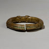 A QUALITY 19THC BRASS BANGLE, GUERRE TRIBE OF THE IVORY COAST W. AFRICA ( No 2105)