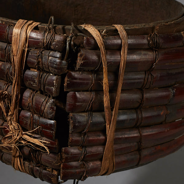 A TRADITIONAL BAMBOO +BARK BELT FROM PAPUA NEW GUINEA (No 2658)
