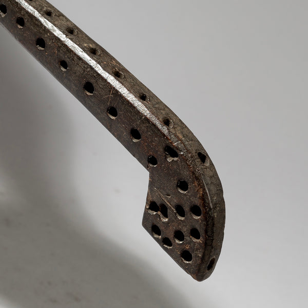 A HOLEY CEREMONIAL SWORD FROM THE EWE TRIBE OF GHANA W AFRICA ( No 452)