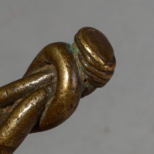 A19THC KNOT OF WISDOM MEASURING WEIGHT FROM THE GOLD TRADE (No 2204)