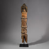 A RARE TALL AFO GUARDIAN FIGURE FROM NIGERIA W.AFRICA ( No 574 )