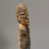 A DEEPLY ENCRUSTED LOBI THIL STATUE WITH UNUSUAL FEATURES ( No 294)