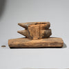 A CUTE PAIR OF LOBI CHAMELEON NATURE SPIRITS FROM BURKINA FASO (No 4025)
