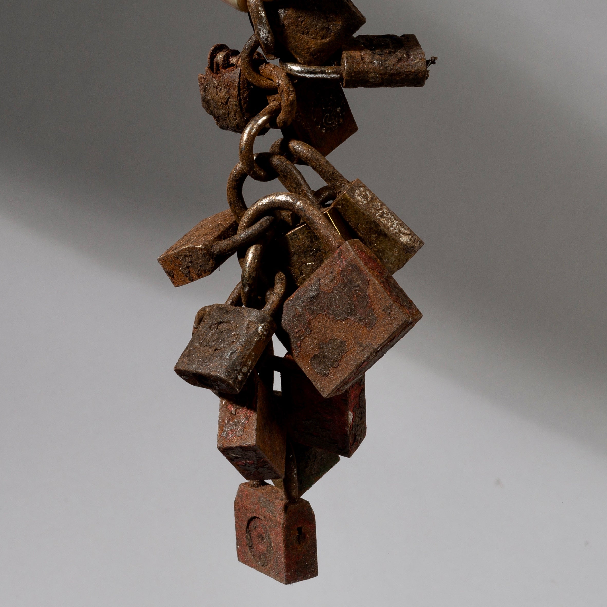 A FETISH LOCK CLUMP FROM THE EWE TRIBE OF GHANA W.AFRICA ( No 805)