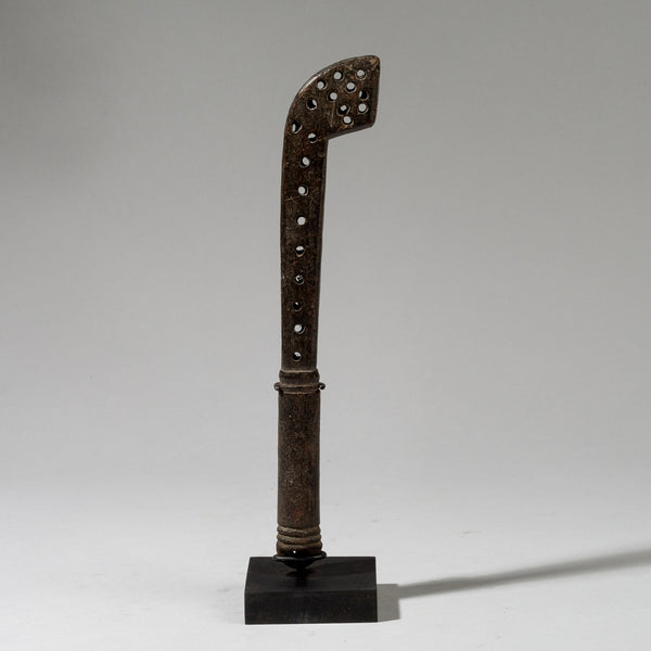A HOLEY CEREMONIAL SWORD FROM THE EWE TRIBE OF GHANA W AFRICA ( No 452)