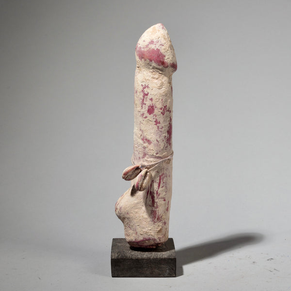 A SHAPELY PHALLIC FETISH OBJECT FROM EWE TRIBE GHANA W.AFRICA( No 1795)