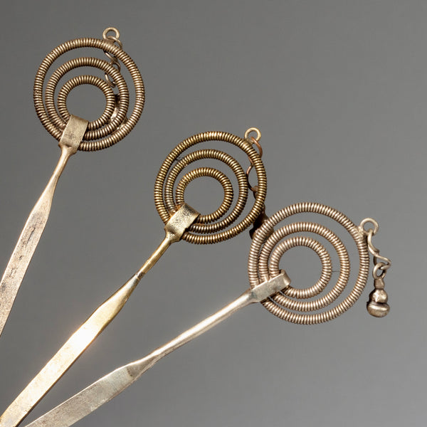 A TRIO OF HAIRPINS FROM BALI, INDONESIA ( No 1472)