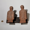 A PERCHING PAIR OF BIRD NATURE SPIRITS FROM ADAN TRIBE GHANA( No 1805)