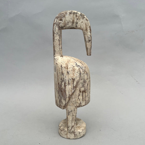 A HIGHLY STYLISED BIRD NATURE SPIRIT, ADAN TRIBE GHANA ( No 4388)