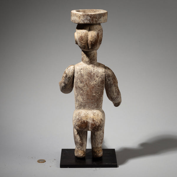 A 50cm FEMININE OFFERING ALTAR FIGURE FROM EWE TRIBE OF GHANA( No 1804)