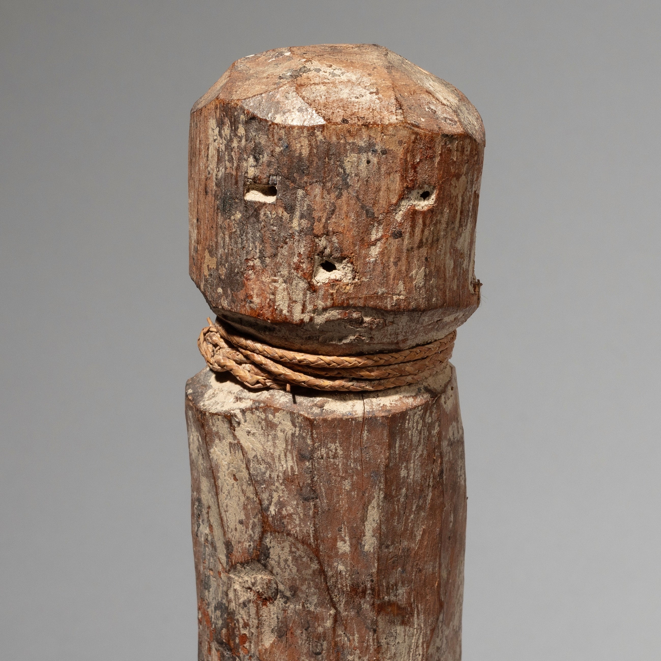 AN ELEMENTAL OF CUBIST ADAN ANCESTOR FIGURES, GHANA, W. AFRICA( No 1835)