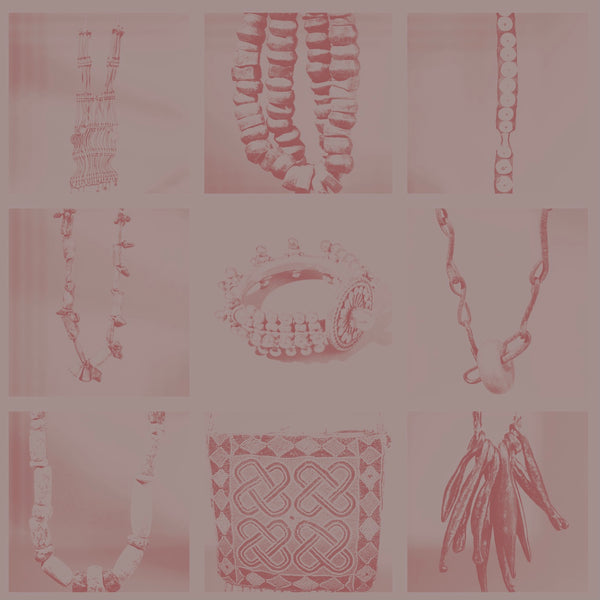 Ethnic , adornment , African art , ethnic jewellery , interior design , beads , necklaces , tribal jewellery , rings , film prop , stylist , fashion , textiles , Venetian chevrons , Milliefori , Murano 
