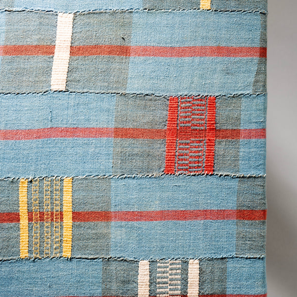 A PRETTY MOUNTED EWE TRIBE CLOTH FROM GhANA WEST AFRICA ( No 1749)
