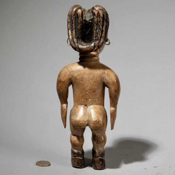 A NICELY PATINATED, LARGE +SCULPTURAL VENAVI DOLL, EWE TRIBE GHANA( No 1788)