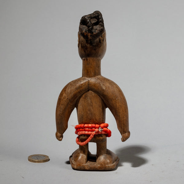 A GLOSSILY PATINATED EWE VENAVI WITH WORN FACE + TRIBAL HAIRSTYLE ( No 1724)