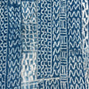 A PRETTY PATTERNED NDOP STRIP WEAVE FABRIC FROM BAMILEKE TRIBE OF CAMEROON( No 5108 )