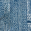 A PRETTY PATTERNED NDOP STRIP WEAVE FABRIC FROM BAMILEKE TRIBE OF CAMEROON( No 5108 )