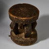 A SOLID GEOMETRIC STOOL FROM THE DOGON TRIBE OF MALI WEST AFRICA( No 6259)