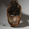 A PRETTY RED PAINTED IBIBIO MASK FROM NIGERIA W.AFRICA ( No 2946 )