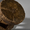 A SOLID GEOMETRIC STOOL FROM THE DOGON TRIBE OF MALI WEST AFRICA( No 6212)