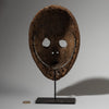 A SMOOTHLY  PATINATED  DAN MASK FROM THE IVORY COAST ( No 2961 )