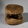 A MINATURE GEOMETRIC,SMALL  ENGRAVED STOOL FROM DOGON TRIBE OF MALI W.AFRICA ( No 5198)