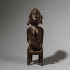 A SCULPTURAL ALTAR FIGURE, SENOUFO TRIBE iVORY COAST W.AFRICA  ( No 2932 )