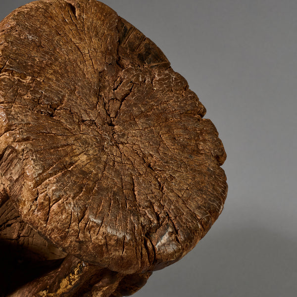 A SMALL, ENGRAVED STOOL FROM DOGON TRIBE OF MALI W.AFRICA ( No 5199)