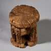 A SMALL, ENGRAVED STOOL FROM DOGON TRIBE OF MALI W.AFRICA ( No 5199)