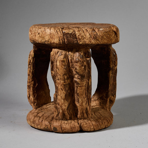 A SMALL, ENGRAVED STOOL FROM DOGON TRIBE OF MALI W.AFRICA ( No 5199)