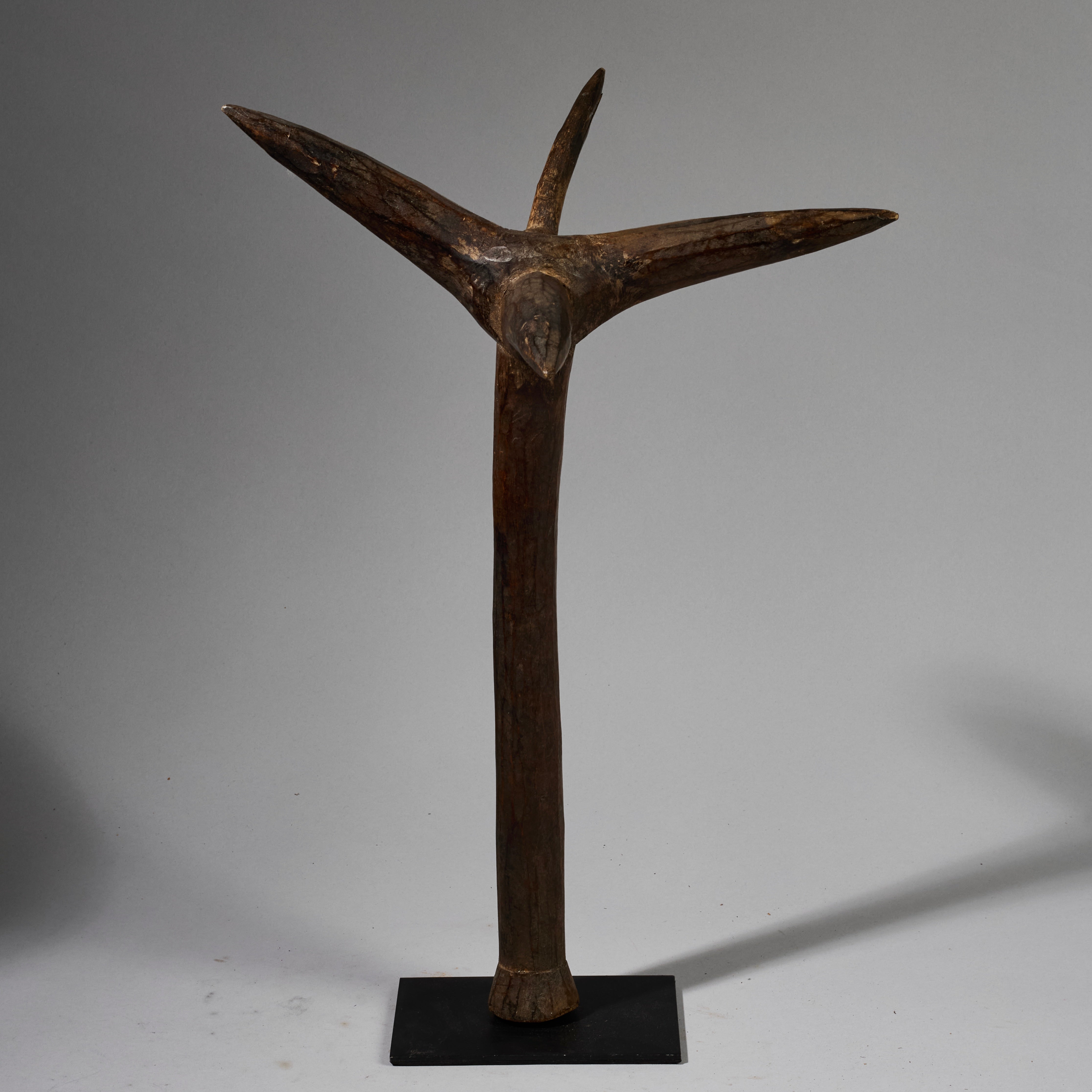 AN ORGANIC STAFF FROM GO GO TRIBE OF TANZANIA EAST.AFRICA ( No 6216