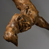A CHUNKY ORGANIC STAFF FROM PARE TRIBE OF TANZANIA WITH BIRD MOTIFS EAST.AFRICA ( No 6215 )