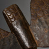 AN ENGRAVED FARMERS TROPHY BIRD, SENOUFO TRIBE OF THE IVORY COAST W.AFRICA ( No 6225 )