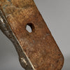 A RARE METAL COVERED LEOPARD PRESTIGE OBJECT , FON TRIBE OF BENIN, W.AFRICA( No 4642 ) (Copy)