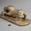 A RARE METAL COVERED LEOPARD PRESTIGE OBJECT , FON TRIBE OF BENIN, W.AFRICA( No 4642 ) (Copy)
