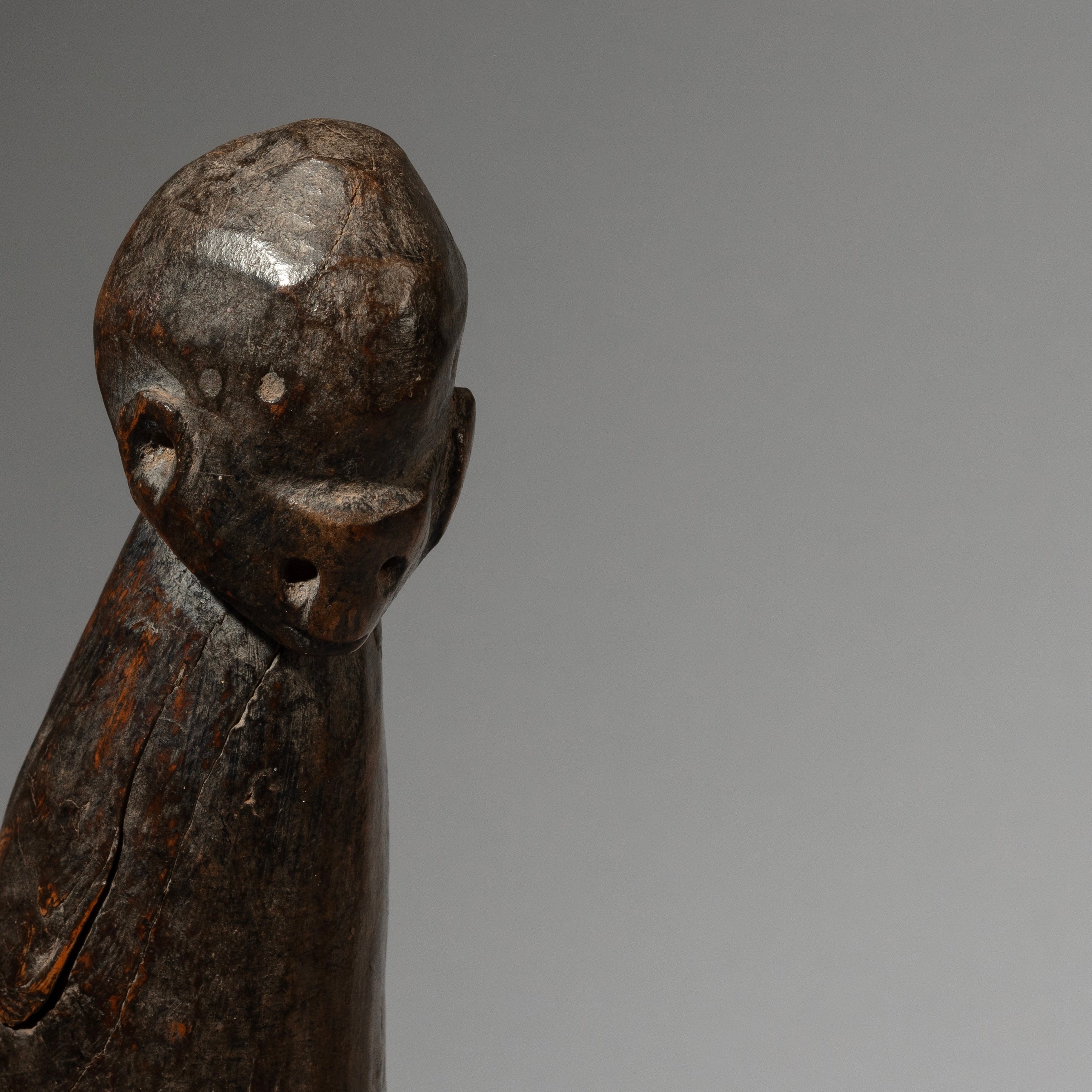 A HALF MAN HALF BIRD, SPIRIT FIGURE, LOBI TRIBE BURKINA FASO ( No 2933 )