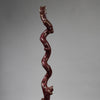 A UNIQUE SCULPTURAL TALL SNAKE TALISMAN FROM BURKINA FASO  ( No 6223)