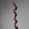 A UNIQUE SCULPTURAL TALL SNAKE TALISMAN FROM BURKINA FASO  ( No 6223)