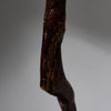 AN ORGANIC DEEPLY PATINATED BARI TRIBE CLUB FROM SUDAN  EAST.AFRICA ( No 6217)