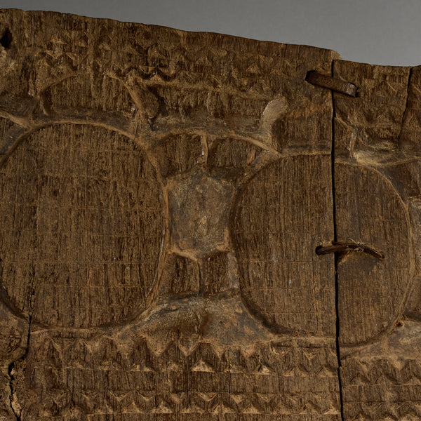 A GRANARY SHUTTER WITH ANIMAL MOTIFS, FROM MALI ( No 3015 ) (Copy)
