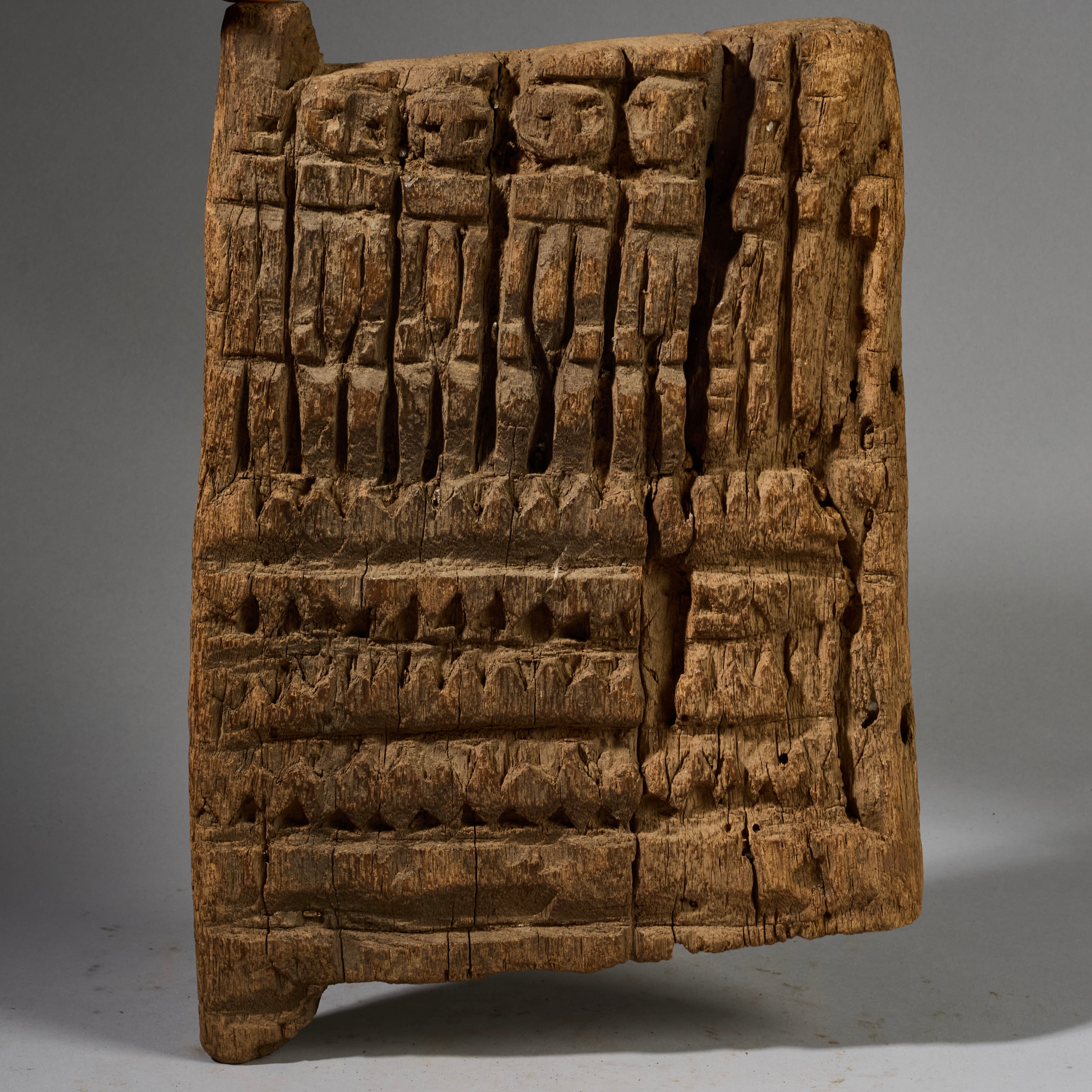 A FIGURATIVE SMALL DOGON GRANARY SHUTTER, FROM MALI ( No 6219)
