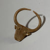 A RARE BIG BUFFALO RING, SENOUFO TRIBE IVORY COAST ( No 2908 )