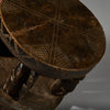 A LARGE ATTRACTIVE FIGURATIVE STOOL FROM THE DOGON TRIBE OF MALI WEST AFRICA( No 6283 )