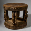 A LOVELY LARGE FIGURATIVE STOOL FROM THE DOGON TRIBE OF MALI WEST AFRICA( No 6282)