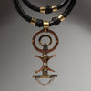 AN ICONIC NECKLACE FROM THE TUAREG TRIBE OF NIGER, W.AFRICA ( No 2870 )