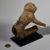 A RARE SHAPED ORGANIC LOBI THIL FIGURE, BURKINA FASO ( No 6256)