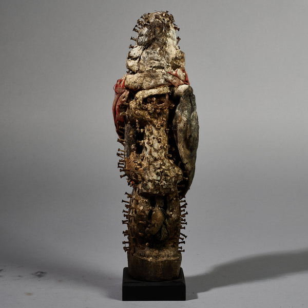 AN ANIMIST NAIL FETISH, EWE TRIBE OF GHANA WEST AFRICA( No 6255)